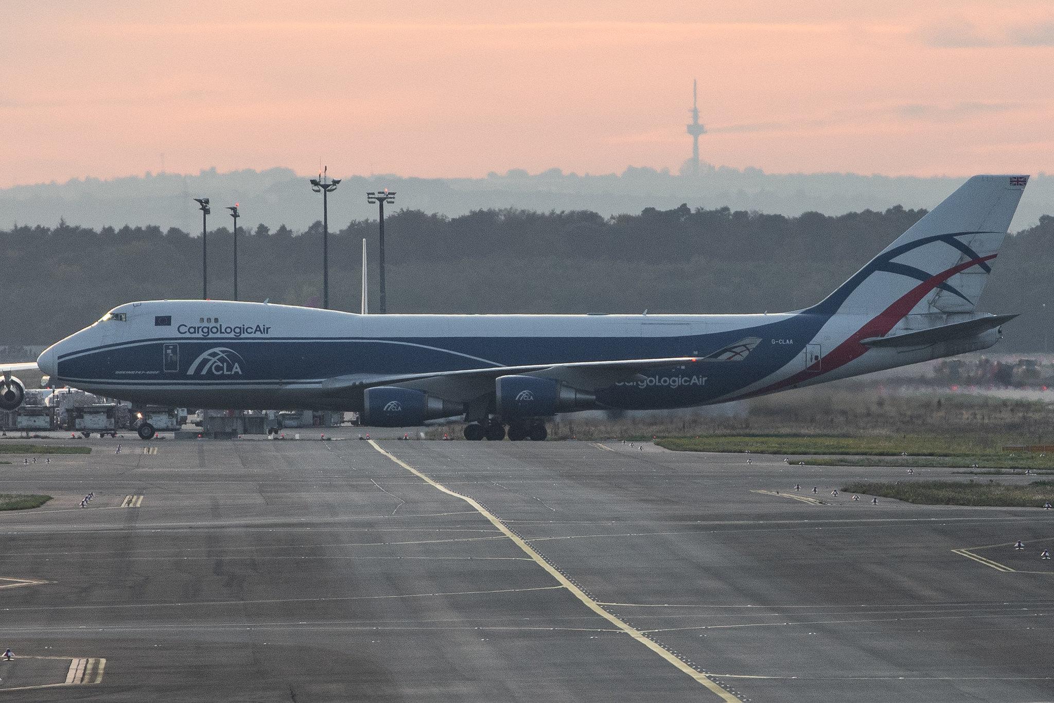 Frankfurt Airport: CargoLogicAir (P3 / CLU) |  Boeing 747-446F B744 | G-CLAA | MSN 33749