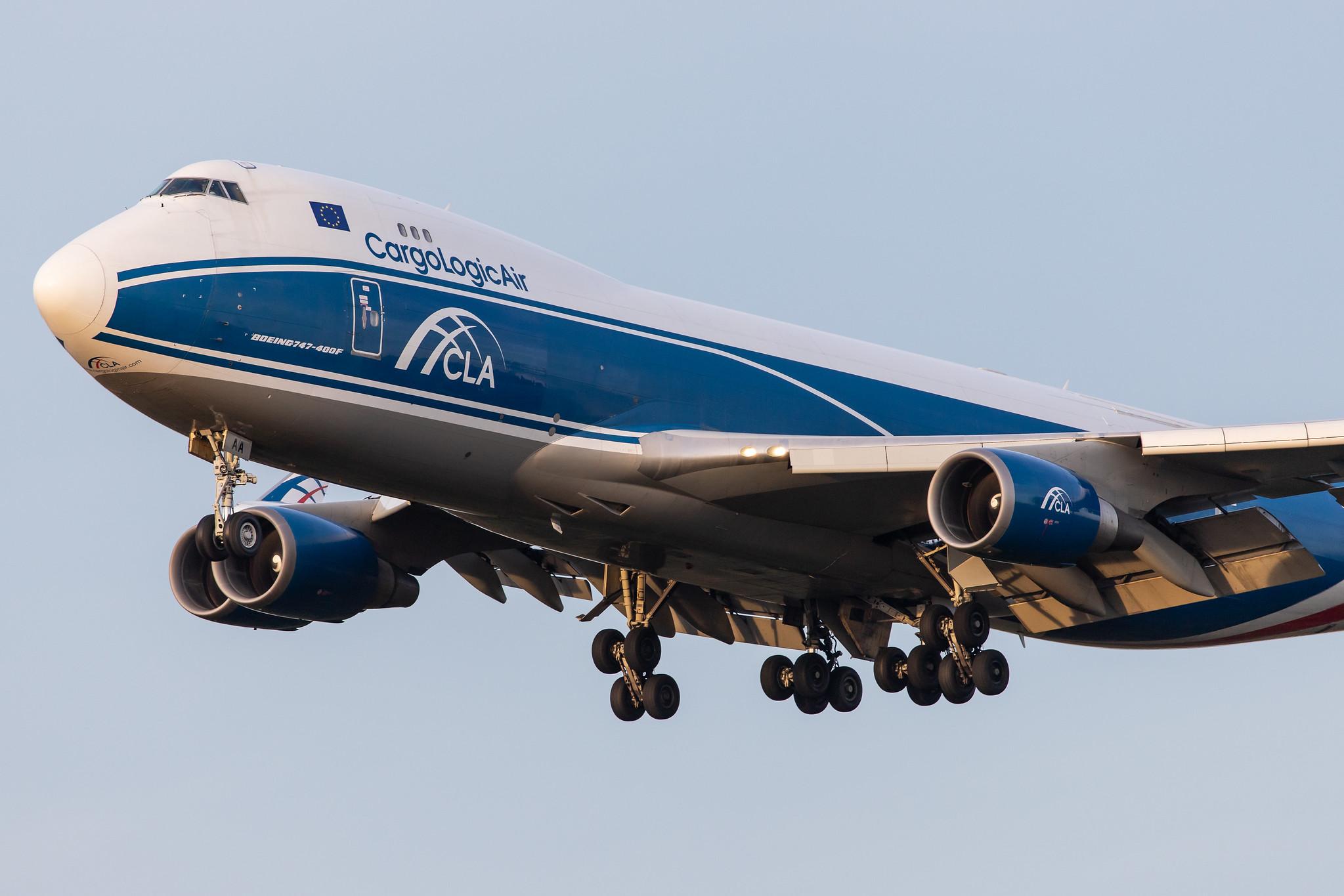 Frankfurt Airport: CargoLogicAir (P3 / CLU) |  Boeing 747-446F B744 | G-CLAA | MSN 33749