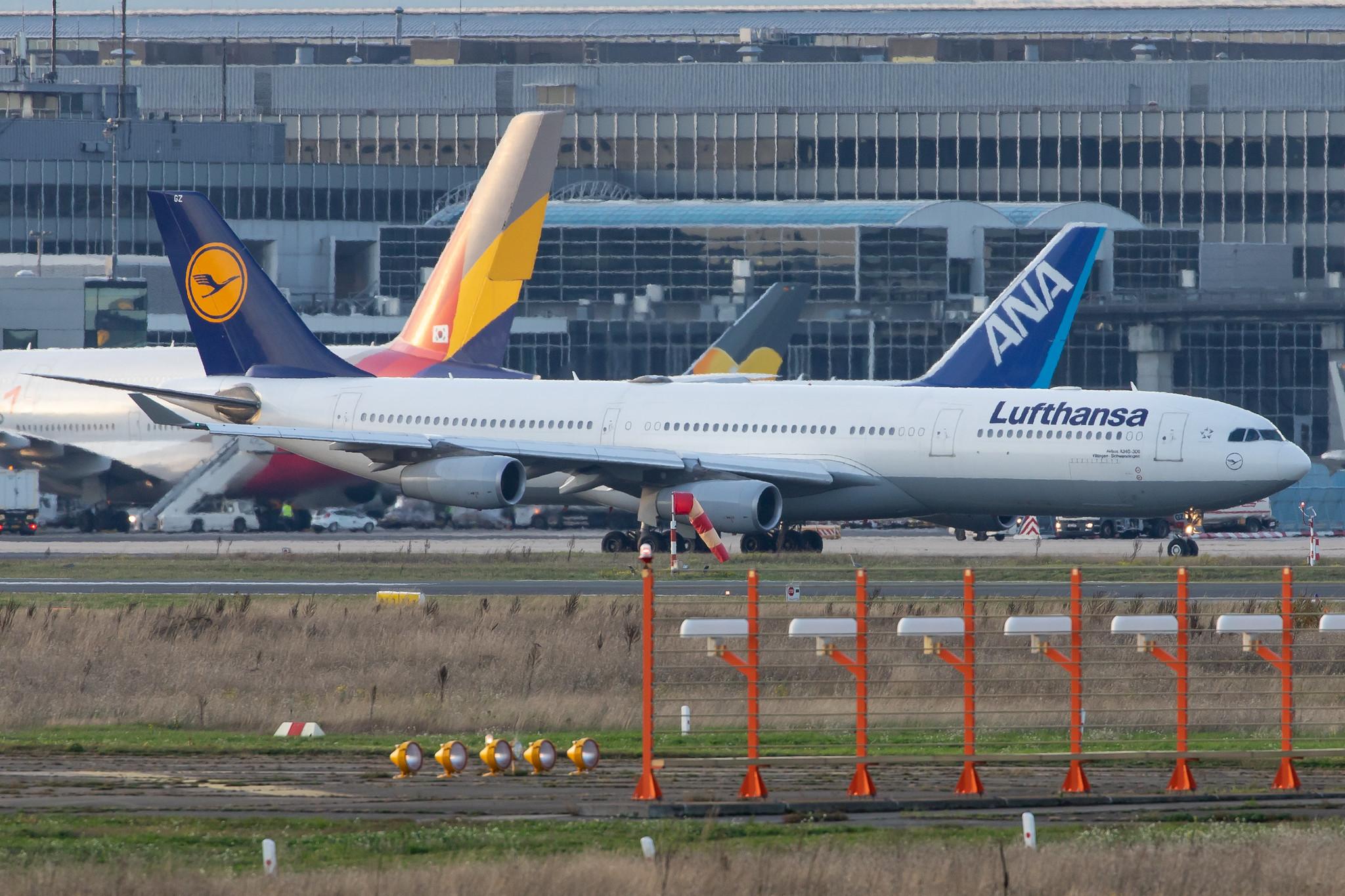 Frankfurt Airport: Lufthansa (LH / DLH) |  Airbus A340-313 A343 | D-AIGZ | MSN 0347