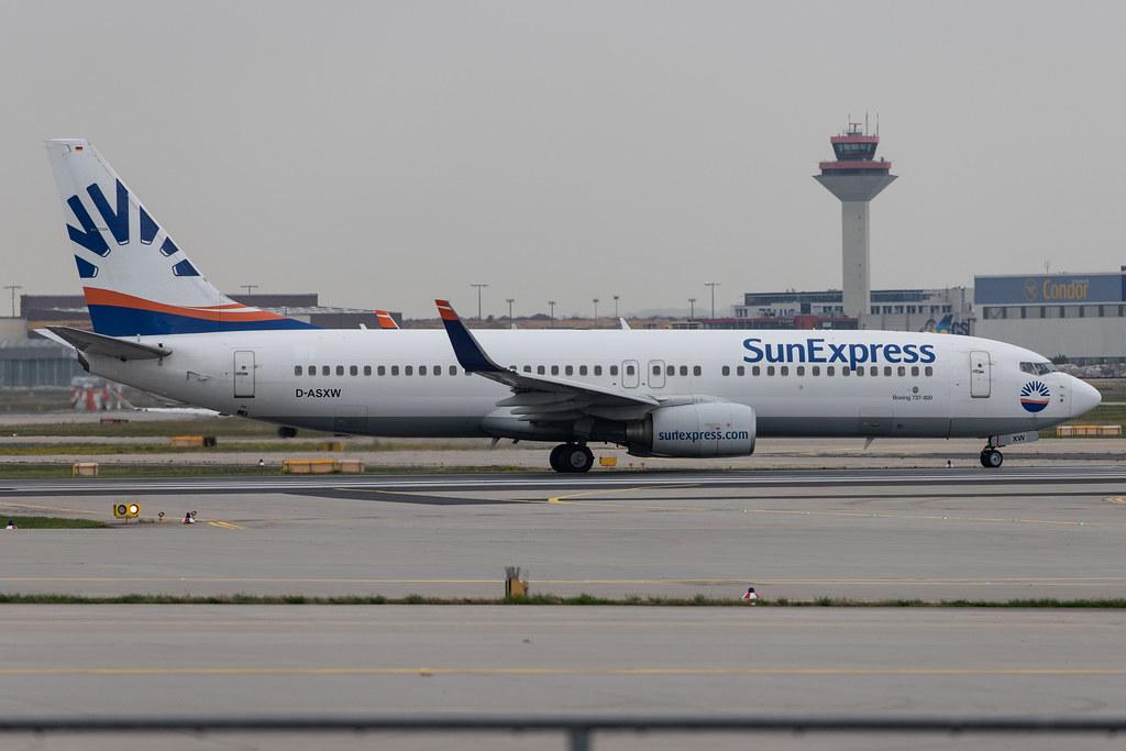 Frankfurt Airport: SunExpress (XQ / SXS) | Operator: SunExpress Deutschland | Boeing 737-8HC B738 | D-ASXW | MSN 36530