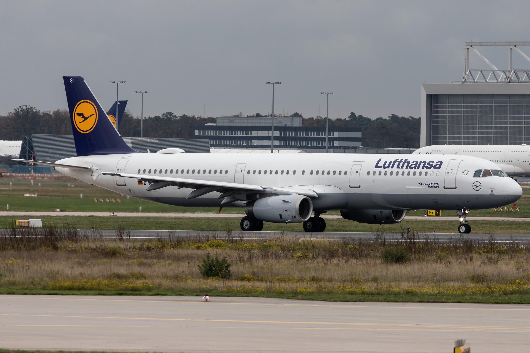 Frankfurt Airport: Lufthansa (LH / DLH) |  Airbus A321-231 A321 | D-AISI | MSN 3339