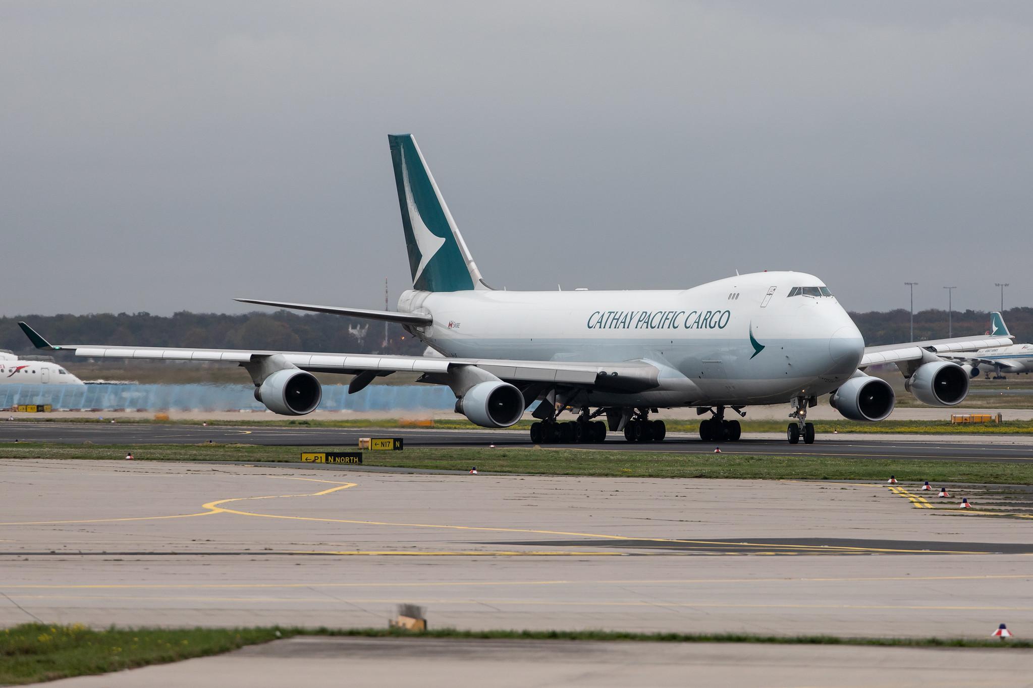 Frankfurt Airport: Cathay Pacific Cargo (CX / CPA) | Operator: Cathay Pacific |  Boeing 747-467F(ER) B744 | B-LIF | MSN 36871