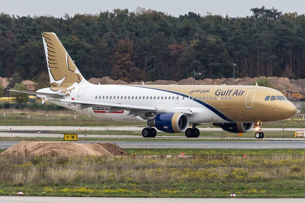Frankfurt Airport: Gulf Air (GF / GFA) |  Airbus A320-214 A320 | A9C-AM | MSN 4827