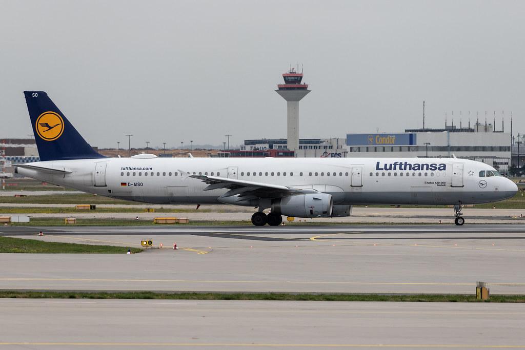 Frankfurt Airport: Lufthansa (LH / DLH) |  Airbus A321-231 A321 | D-AISO | MSN 3625