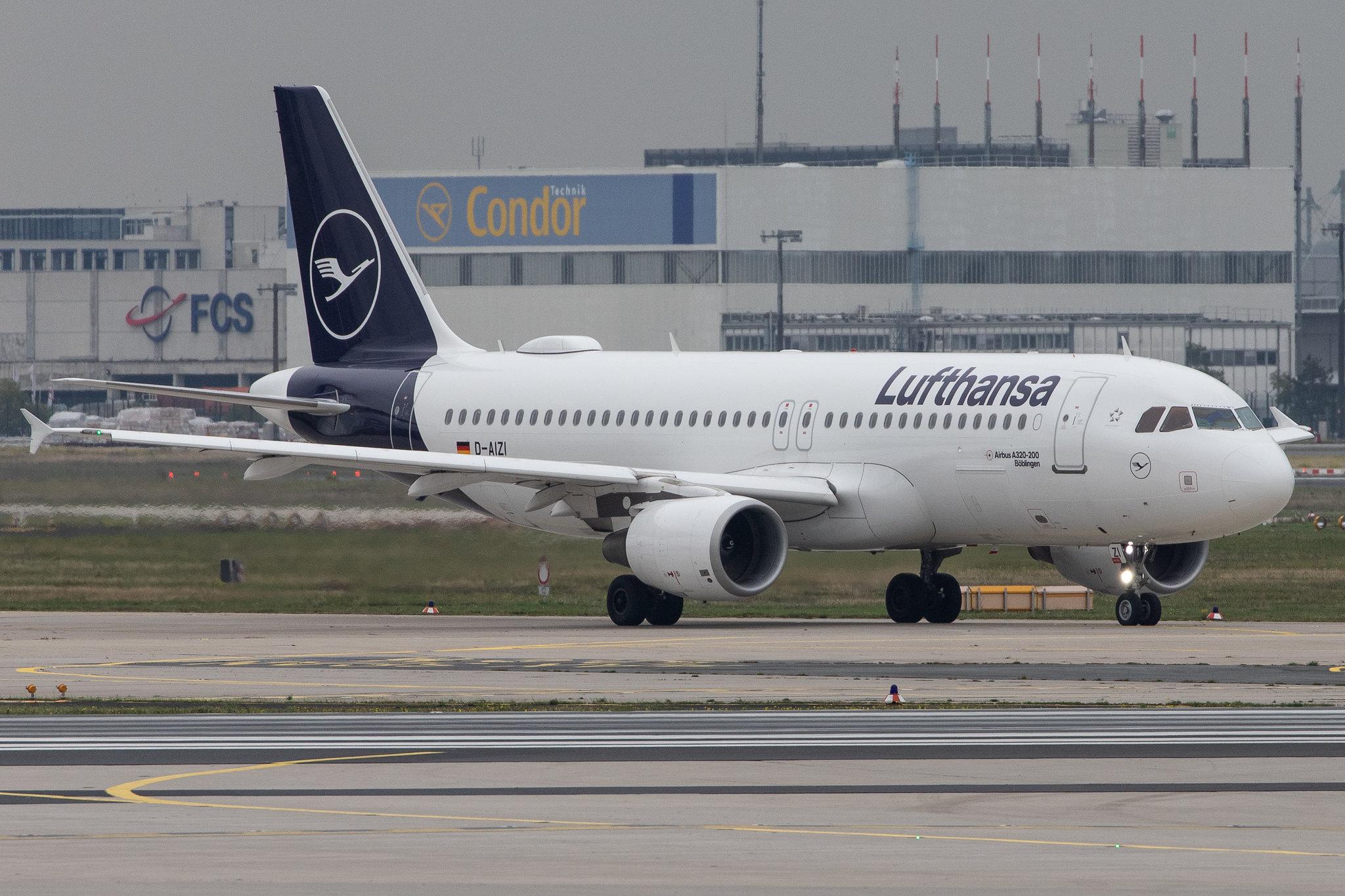 Frankfurt Airport: Lufthansa (LH / DLH) |  Airbus A320-214 A320 | D-AIZI | MSN 4398