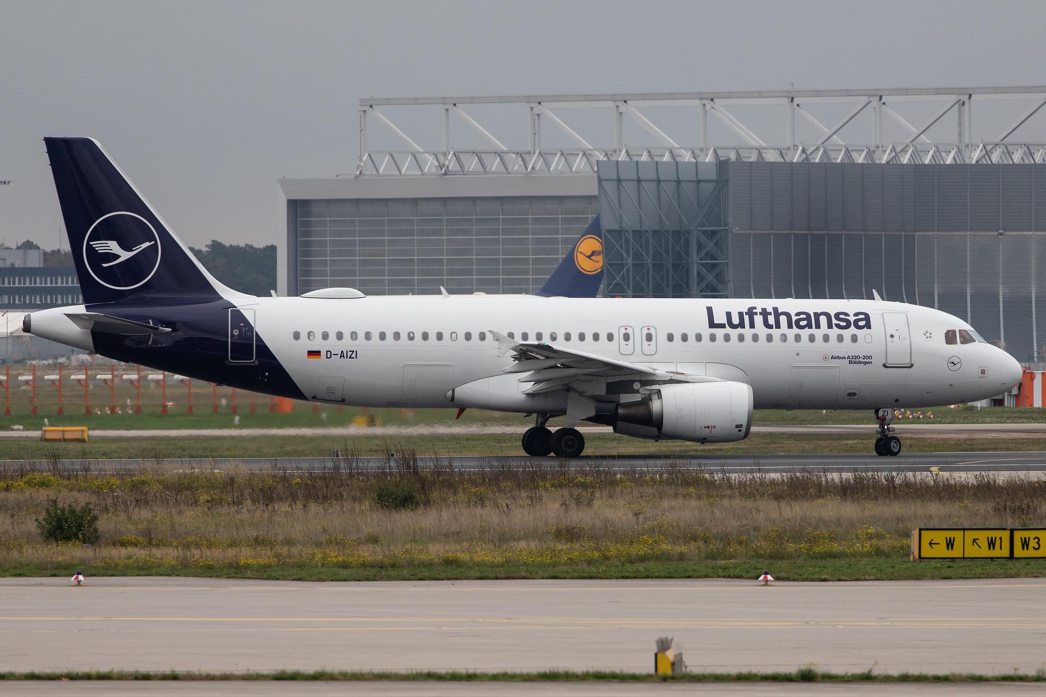 Frankfurt Airport: Lufthansa (LH / DLH) |  Airbus A320-214 A320 | D-AIZI | MSN 4398