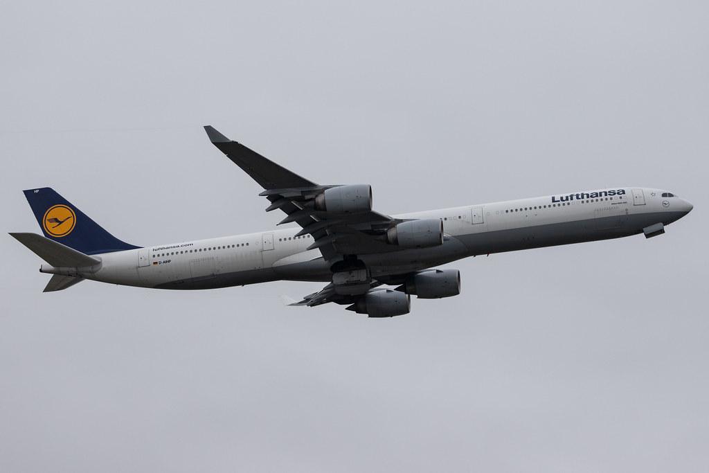 Frankfurt Airport: Lufthansa (LH / DLH) |  Airbus A340-642 A346 | D-AIHP | MSN 0771
