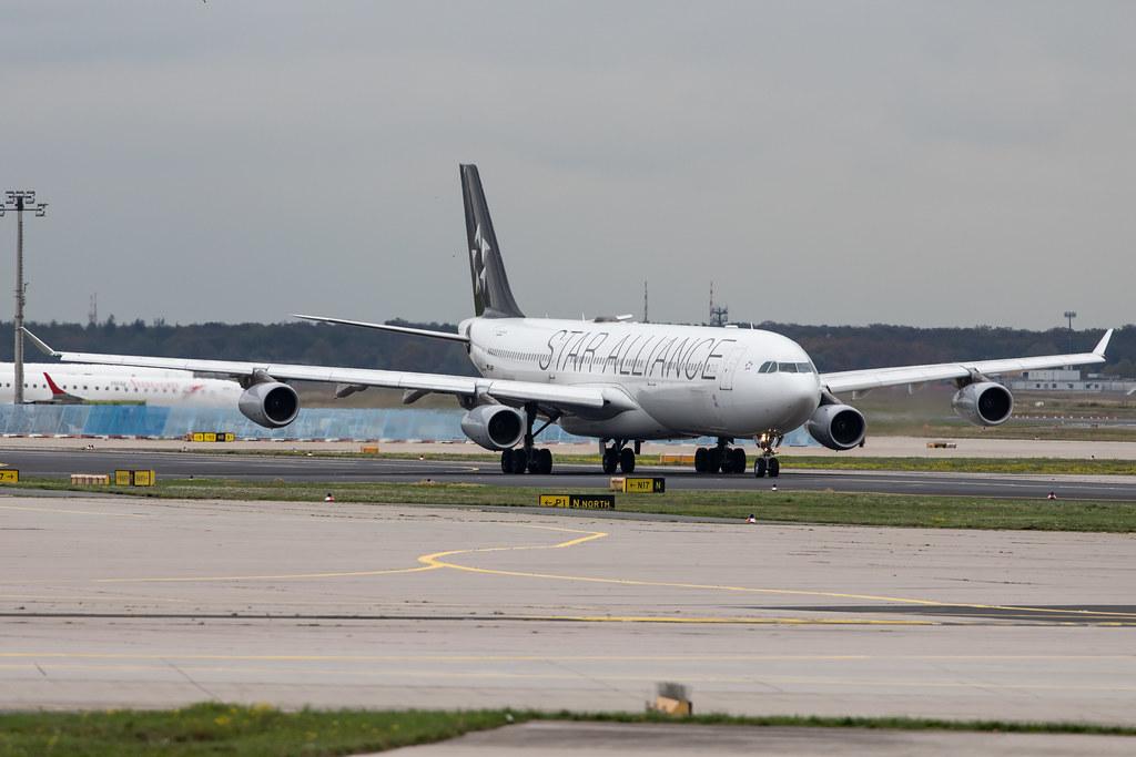 Frankfurt Airport: Lufthansa (LH / DLH) |  Livery: Star Alliance Livery |  Airbus A340-313 A343 | D-AIFF | MSN 0447