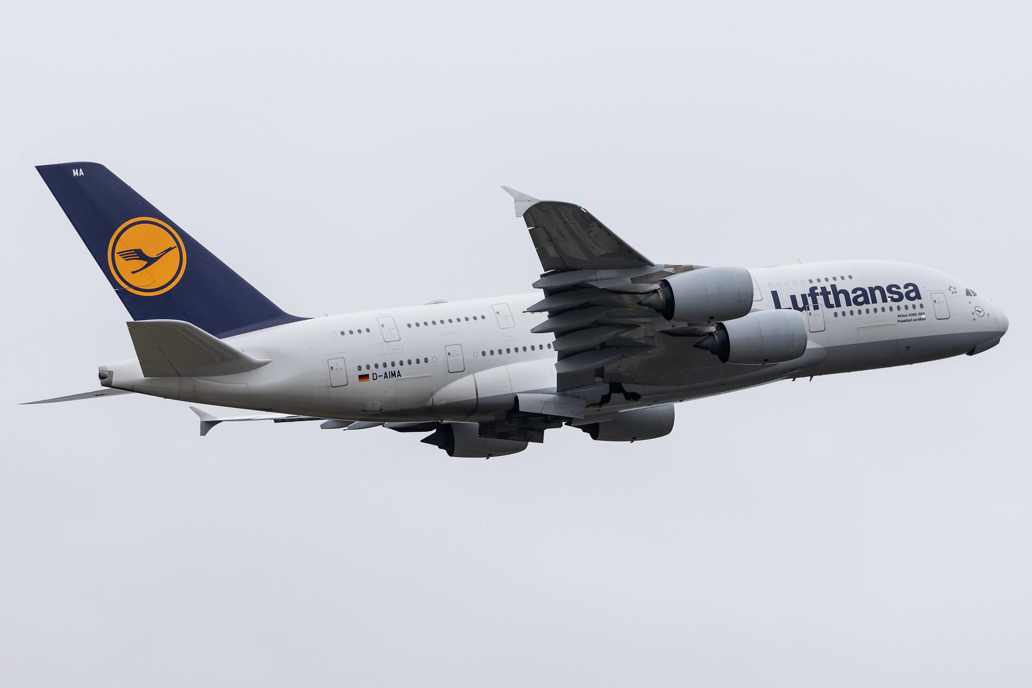 Frankfurt Airport: Lufthansa (LH / DLH) |  Airbus A380-841 A388 | D-AIMA | MSN 038