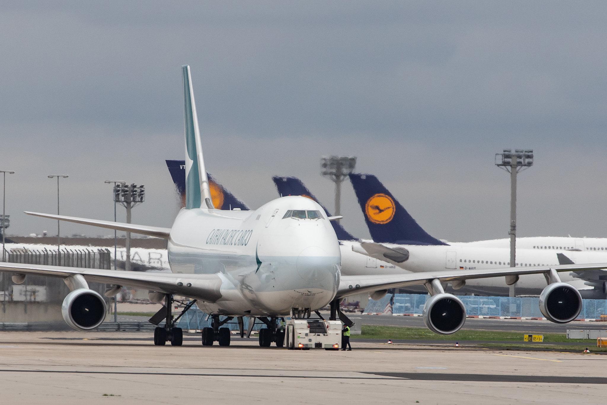 Frankfurt Airport: Cathay Pacific Cargo (CX / CPA) | Operator: Cathay Pacific |  Boeing 747-467F(ER) B744 | B-LIF | MSN 36871
