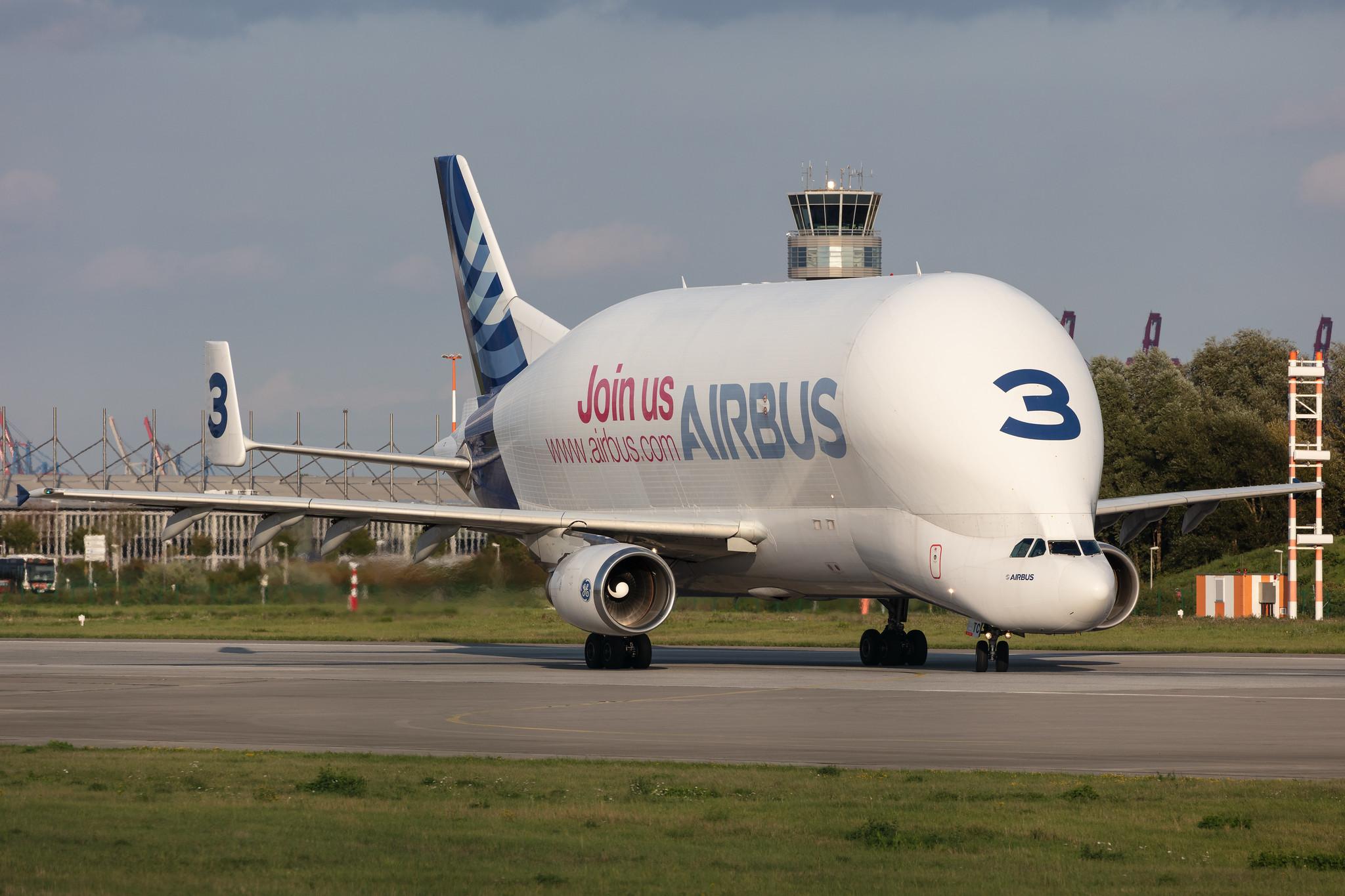 Hamburg Finkenwerder: Airbus Transport International (4Y / BGA) |  Airbus A300-608ST Beluga A3ST | F-GSTC | MSN 765