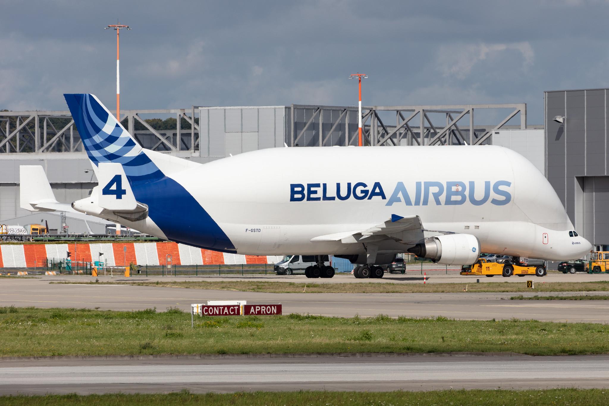 Hamburg Finkenwerder: Airbus Transport International (4Y / BGA) |  Airbus A300-608ST Beluga A3ST | F-GSTD | MSN 776