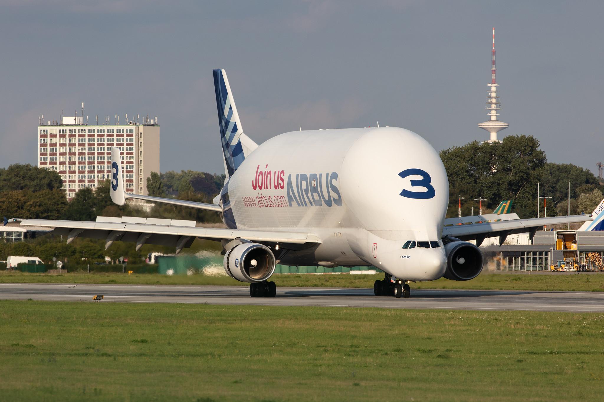 Hamburg Finkenwerder: Airbus Transport International (4Y / BGA) |  Airbus A300-608ST Beluga A3ST | F-GSTC | MSN 765