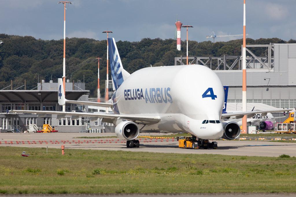 Hamburg Finkenwerder: Airbus Transport International (4Y / BGA) |  Airbus A300-608ST Beluga A3ST | F-GSTD | MSN 776
