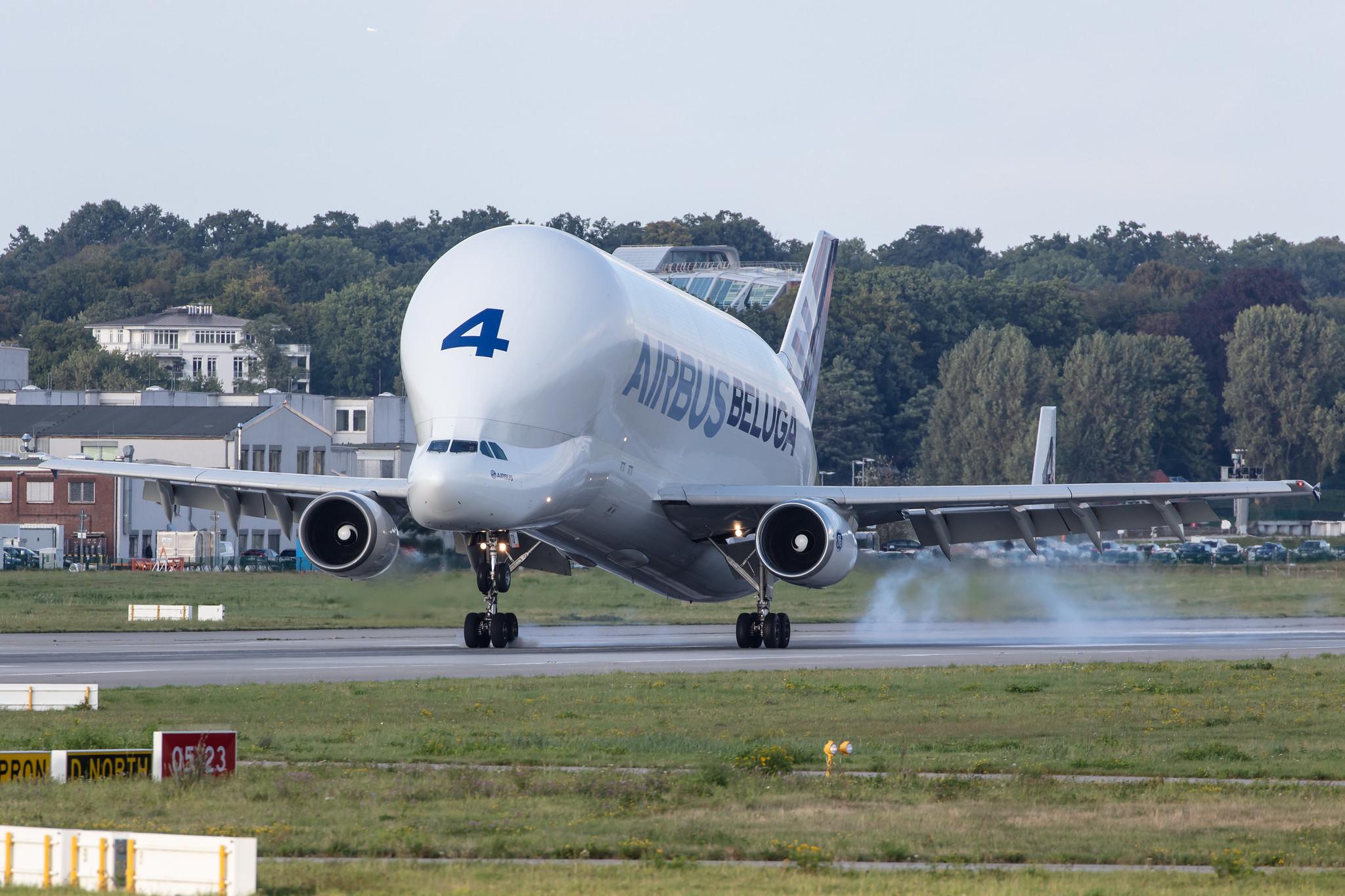 Hamburg Finkenwerder: Airbus Transport International (4Y / BGA) |  Airbus A300-608ST Beluga A3ST | F-GSTD | MSN 776
