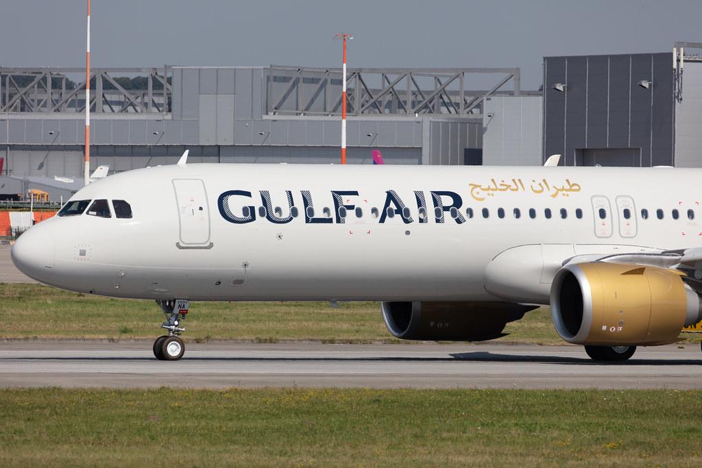 Hamburg Finkenwerder: Gulf Air (GF / GFA) |  Airbus A321-253NX A21N | D-AYAR (A9C-NA) | MSN 9433