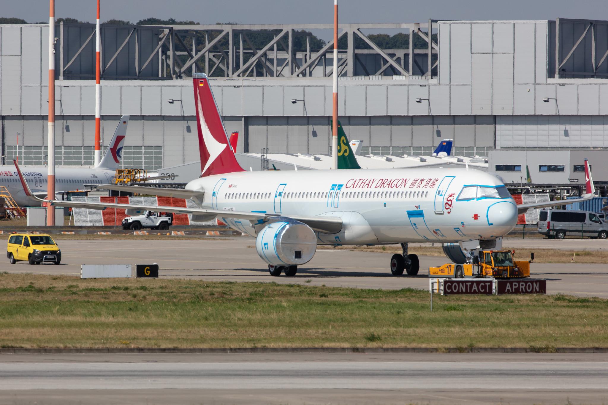 Hamburg Finkenwerder: Cathay Dragon  (KA / HDA) | Airbus A321-251NX A21N | D-AVZF | MSN 10091