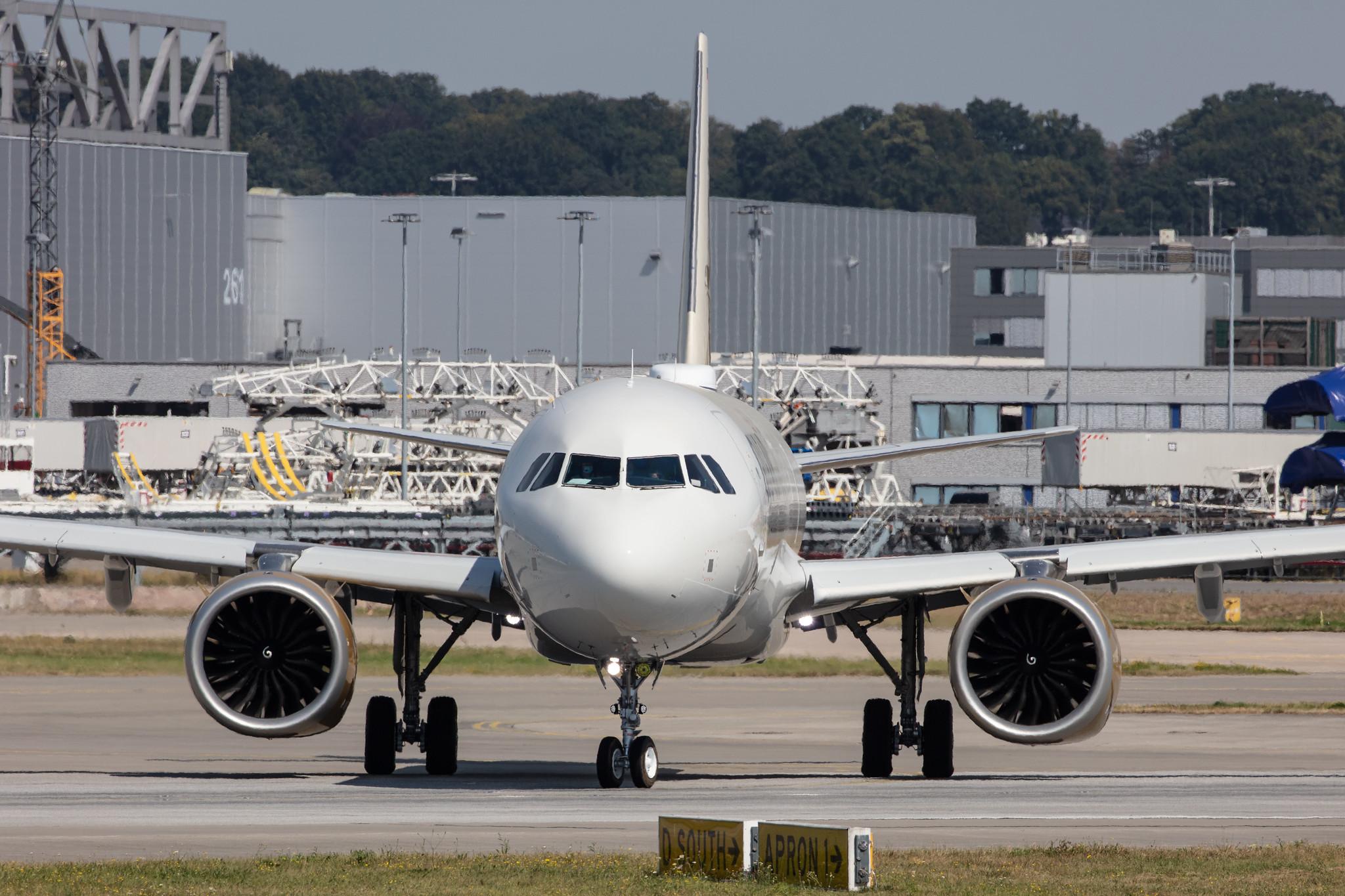 Hamburg Finkenwerder: Gulf Air (GF / GFA) |  Airbus A321-253NX A21N | D-AYAR (A9C-NA) | MSN 9433