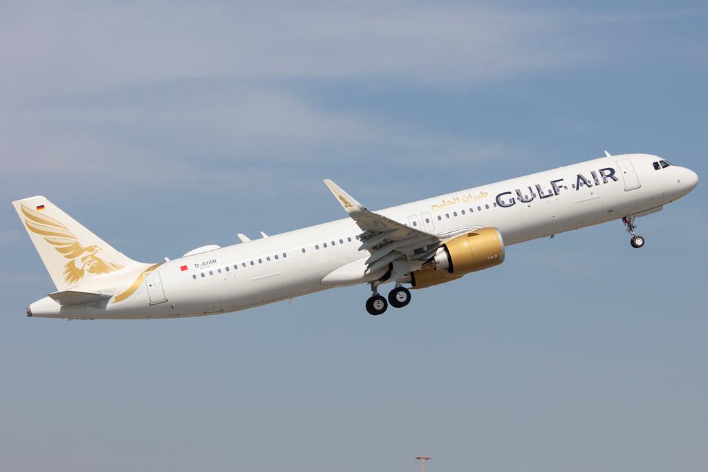 Hamburg Finkenwerder: Gulf Air (GF / GFA) |  Airbus A321-253NX A21N | D-AYAR (A9C-NA) | MSN 9433