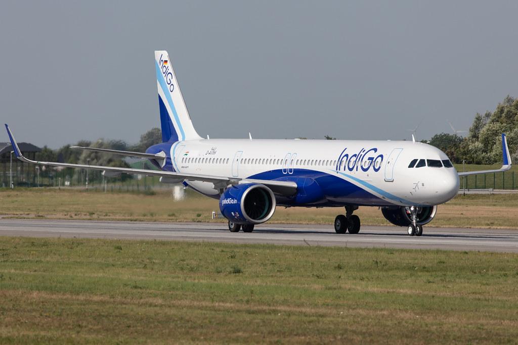 Hamburg Finkenwerder: IndiGo (6E / IGO) |  Airbus A321-271NX A21N | D-AVXH (VT-IUY) | MSN 9443