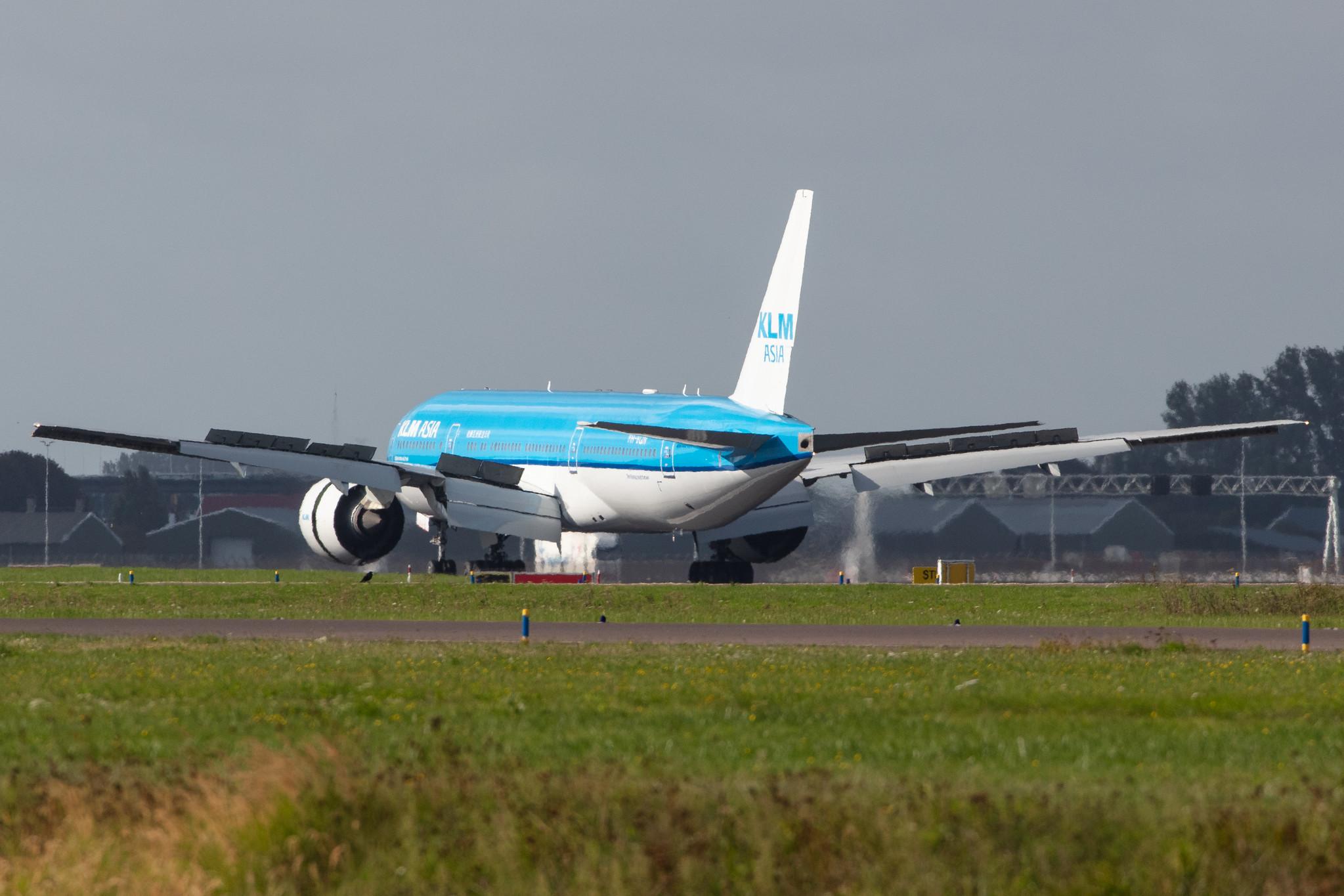 Amsterdam Airport Schiphol: KLM (KL / KLM) |  Boeing 777-206(ER) B772 | PH-BQN | MSN 32720