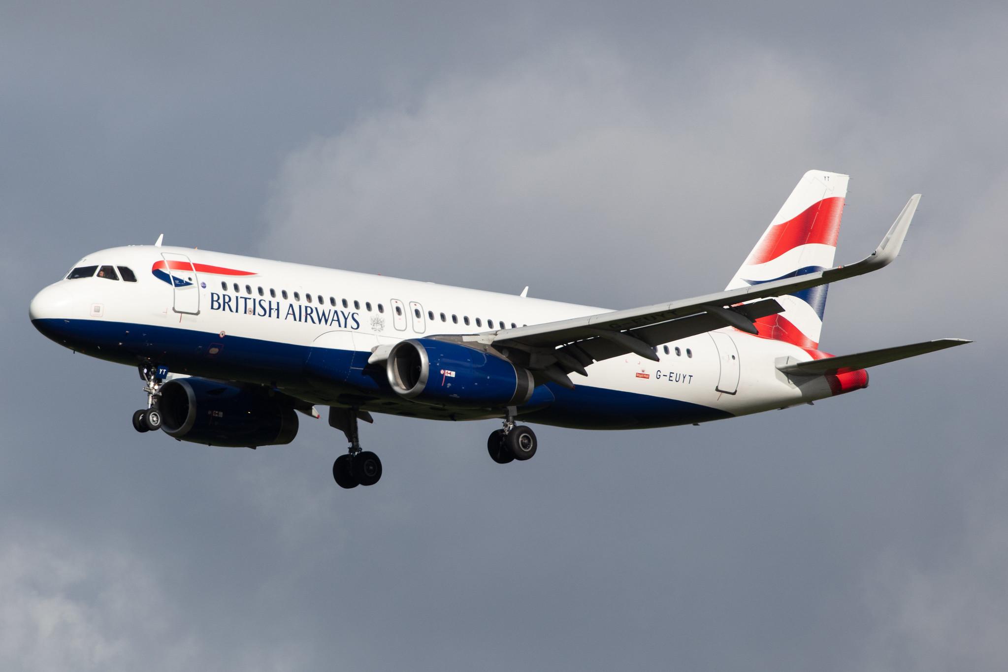 Amsterdam Airport Schiphol: British Airways (BA / BAW) |  Airbus A320-232 A320 | G-EUYT | MSN 5985