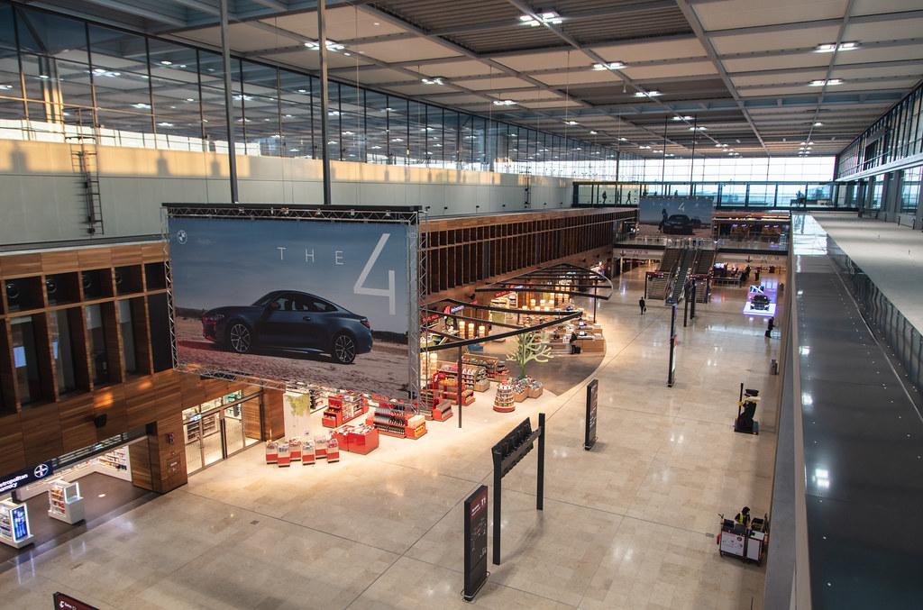 Flughafen Berlin Brandenburg: Sicherheitsbereich / Airside