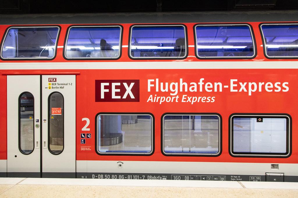 Flughafen Berlin Brandenburg: FEX Flughafen-Express Airport Express