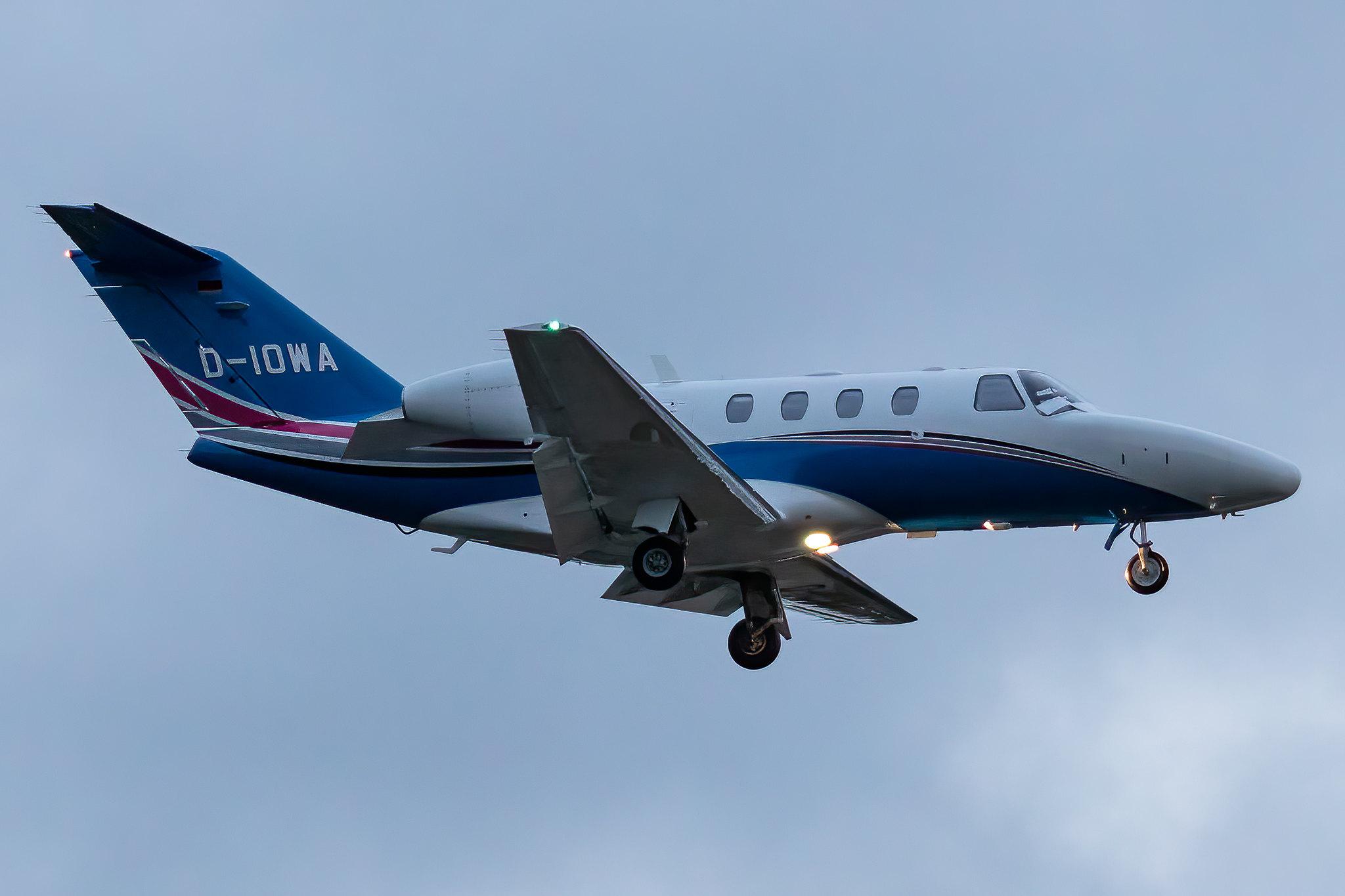 Hamburg Airport: Private Owner |  Cessna 525 CitationJet CJ1+ C525 | D-IOWA | MSN 525-0624