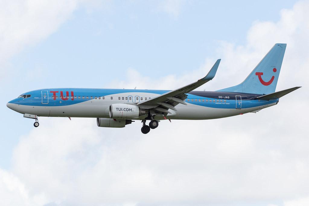 Amsterdam Airport Schiphol: TUI (X3 / TUI) | Operator: TUI fly Belgium |  Boeing 737-8K5 B738 | OO-JAQ | MSN 35148