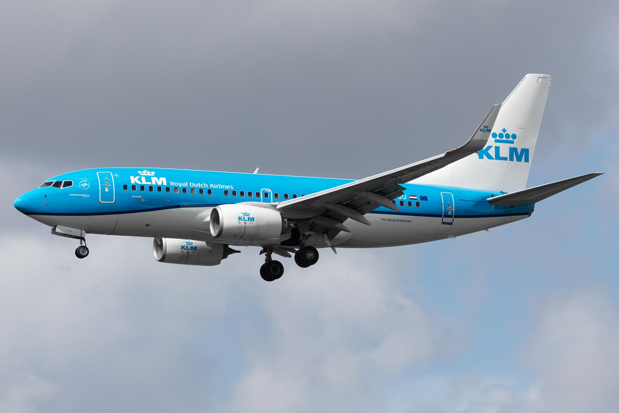 Amsterdam Airport Schiphol: KLM (KL / KLM) |  Boeing 737-7K2 B737 | PH-BGU | MSN 39257