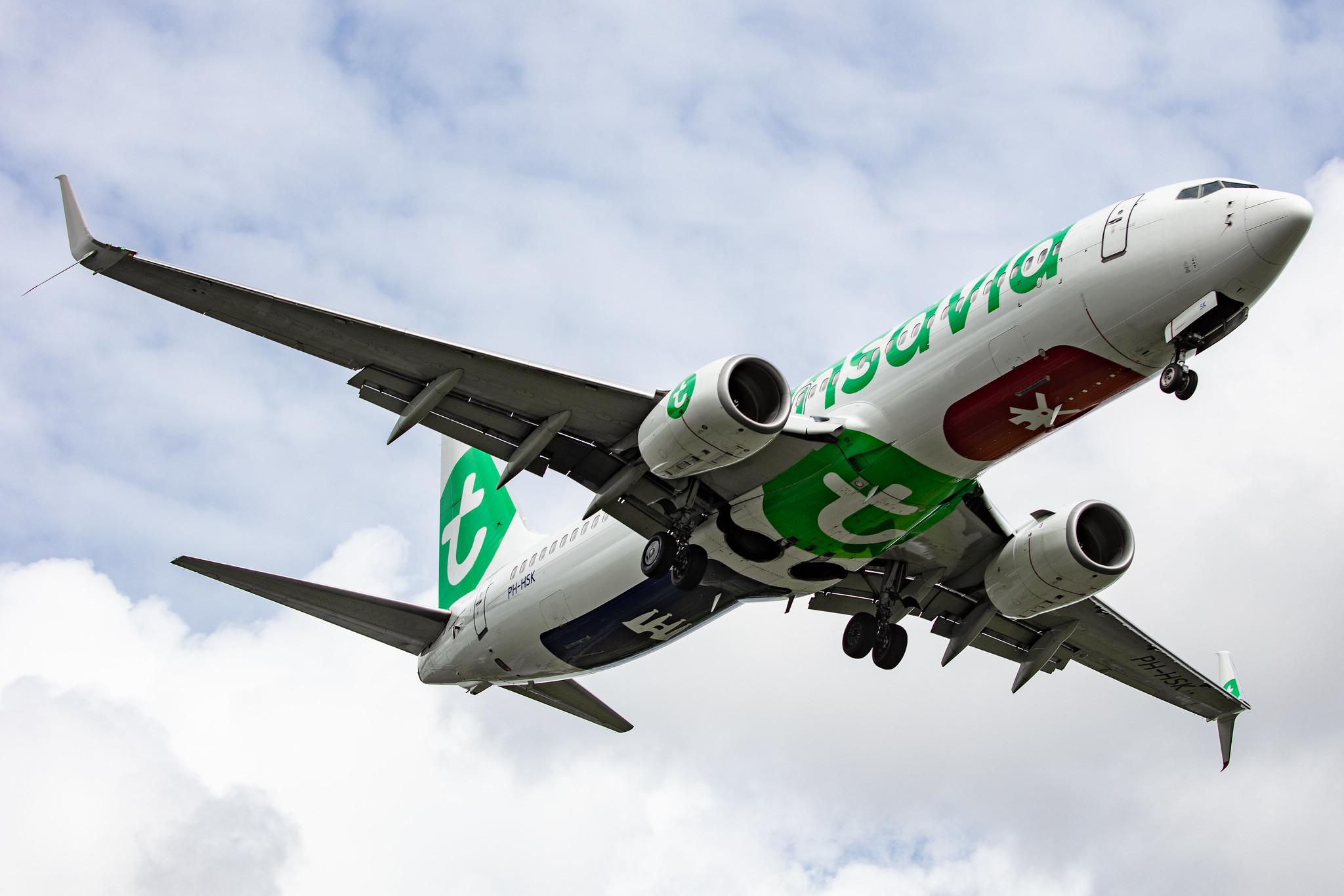Amsterdam Airport Schiphol: Transavia (HV / TRA) |  Boeing 737-8K2 B738 | PH-HSK | MSN 41330