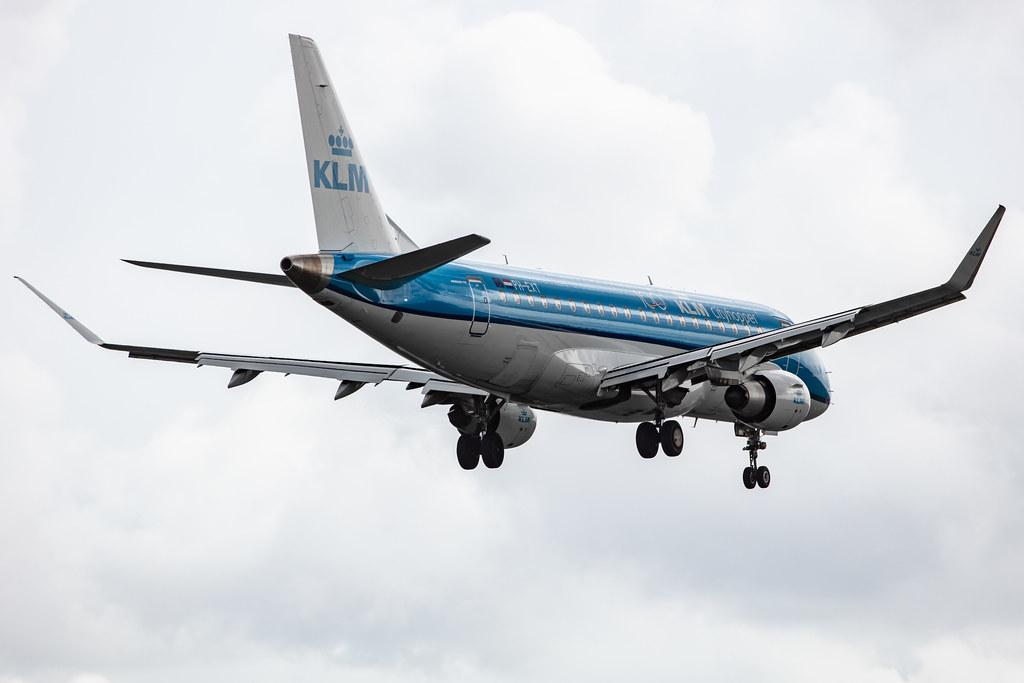 Amsterdam Airport Schiphol: KLM (KL / KLM) | Operator: KLM Cityhopper |  Embraer E175STD E75L | PH-EXT | MSN 17000707