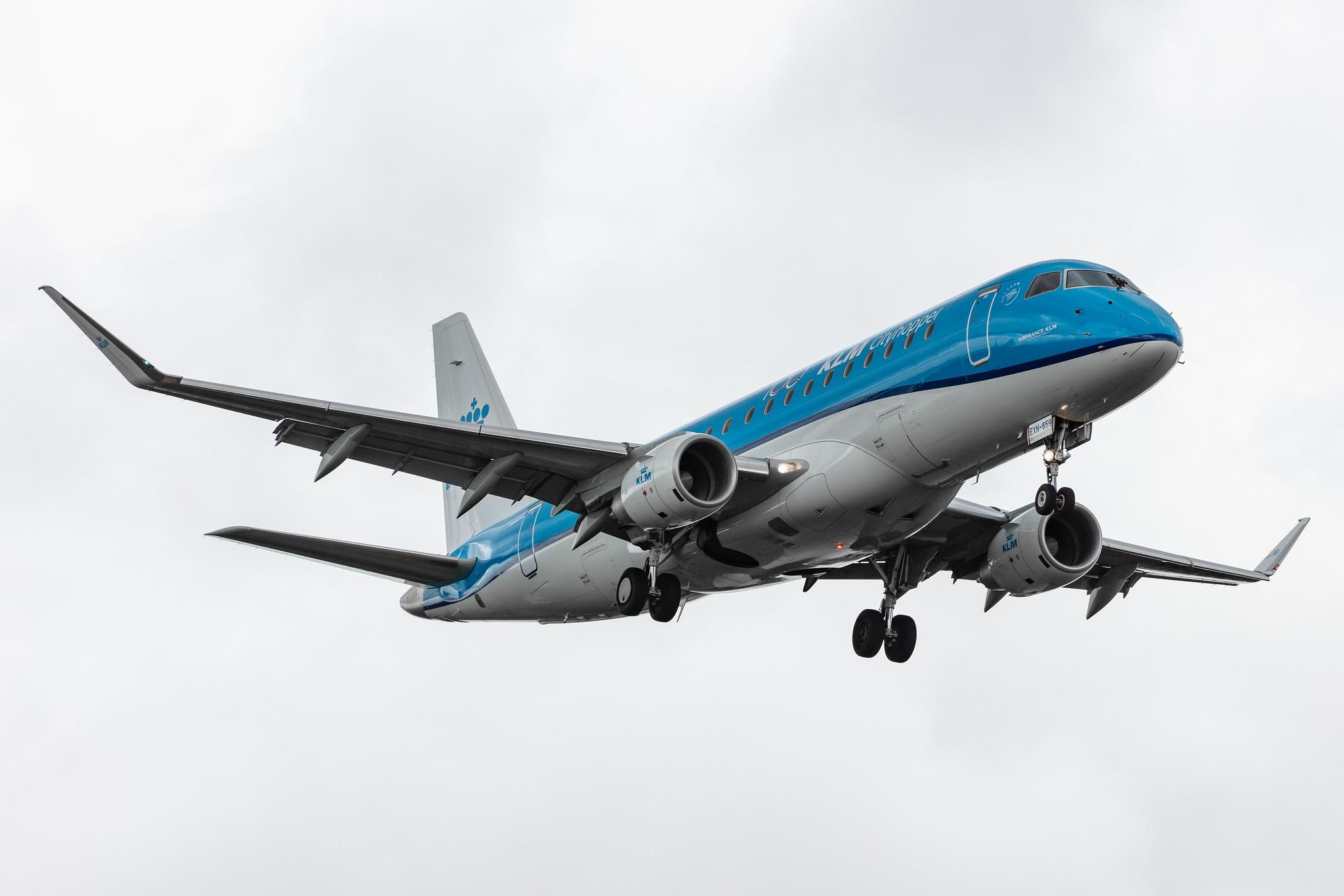 Amsterdam Airport Schiphol: KLM (KL / KLM) | Operator: KLM Cityhopper |  Embraer E175STD E75L | PH-EXN | MSN 17000659