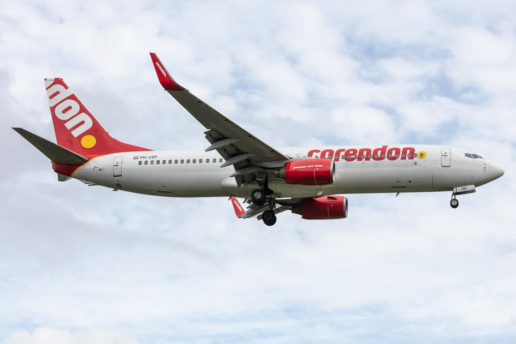 Amsterdam Airport Schiphol: Corendon Airlines (XC / CAI) | Operator: Corendon Dutch Airlines |  Boeing 737-804 B738 | PH-CDF | MSN 28227