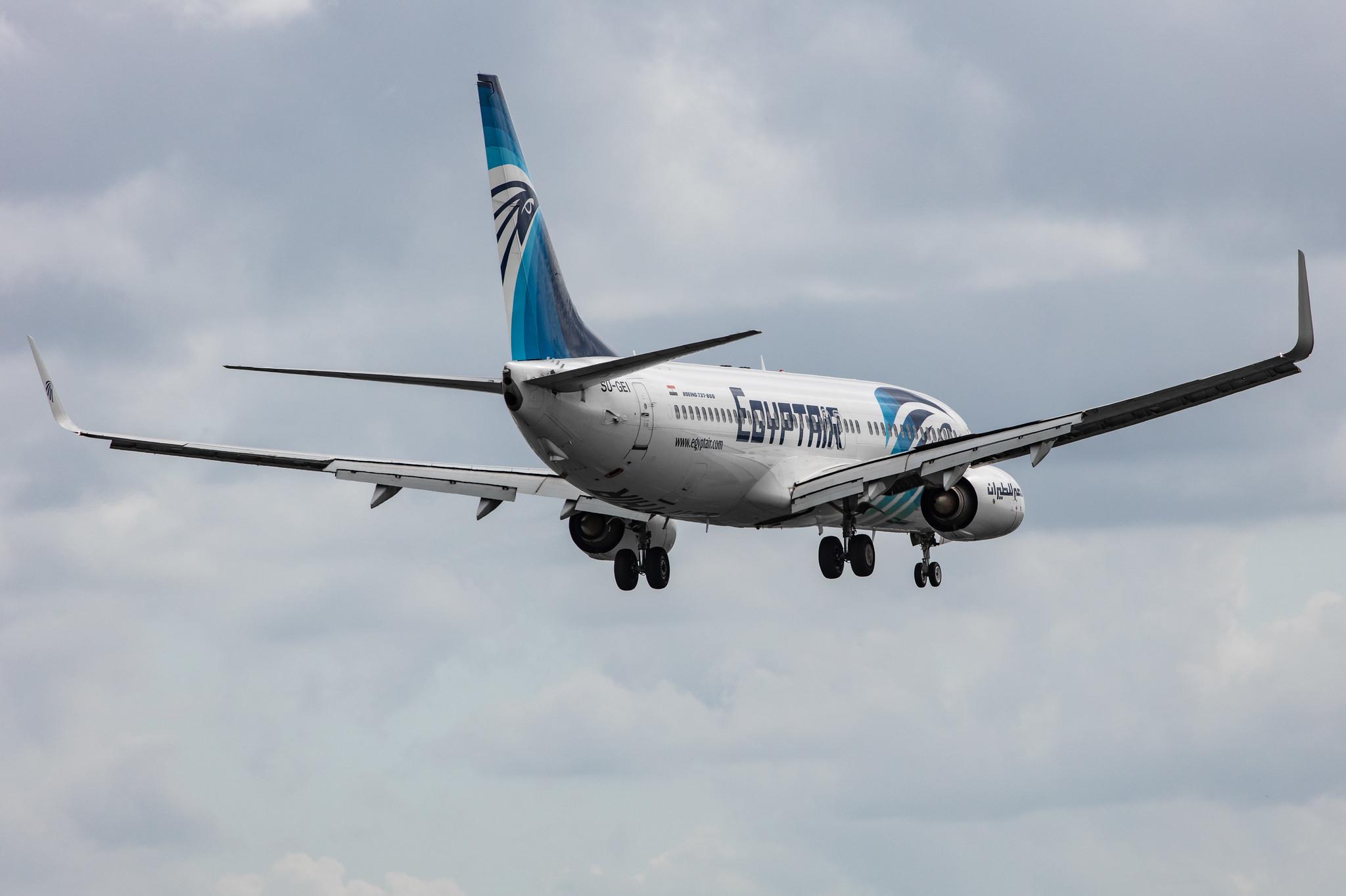 Amsterdam Airport Schiphol: EgyptAir (MS / MSR) |  Boeing 737-866 B738 | SU-GEI | MSN 63801