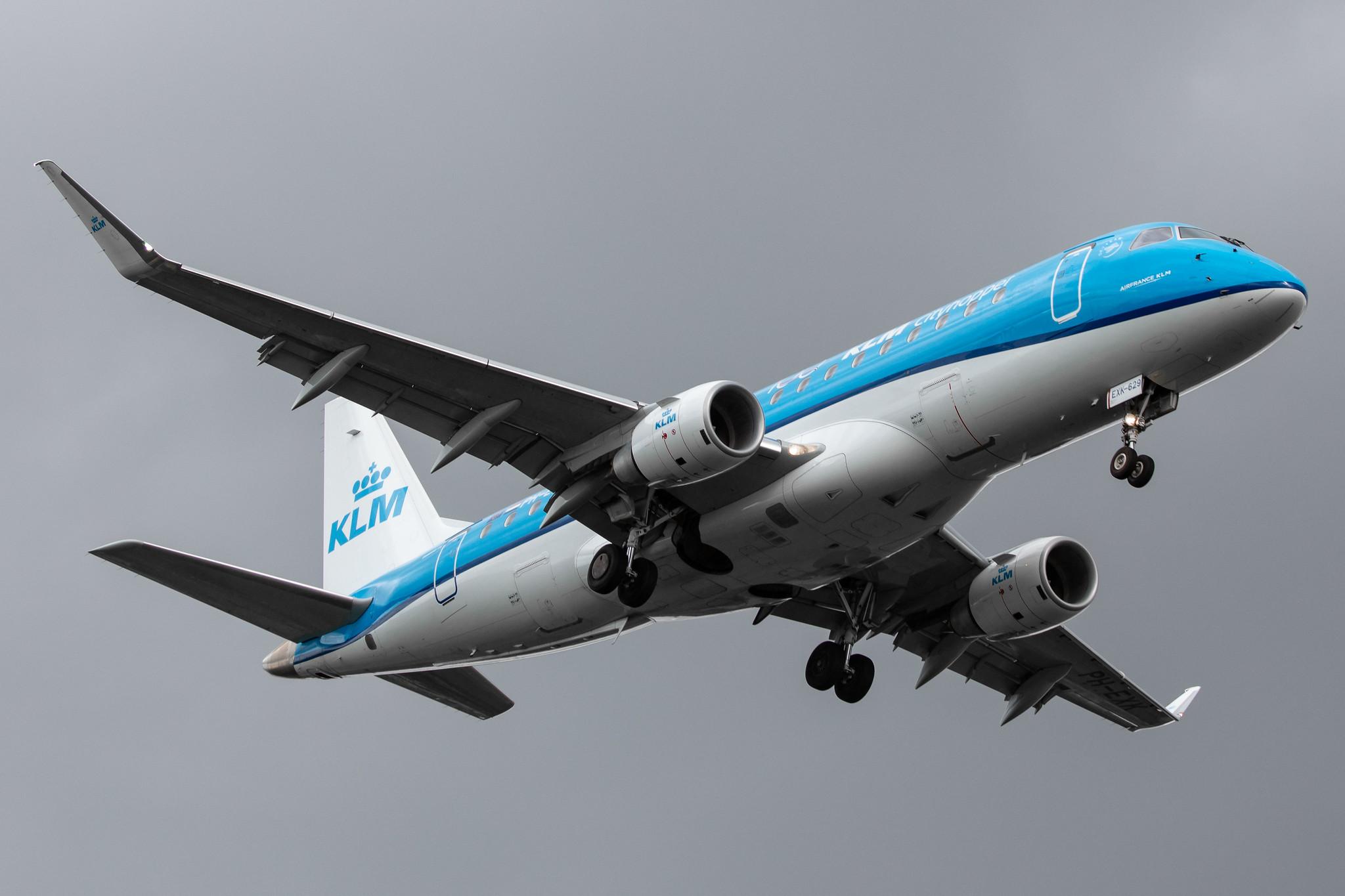 Amsterdam Airport Schiphol: KLM (KL / KLM) | Operator: KLM Cityhopper |  Embraer E175STD E75L | PH-EXK | MSN 17000629