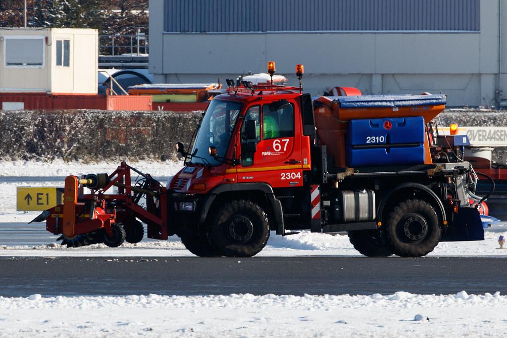 Hamburg Airport: Schneeräumung | Winterdienst