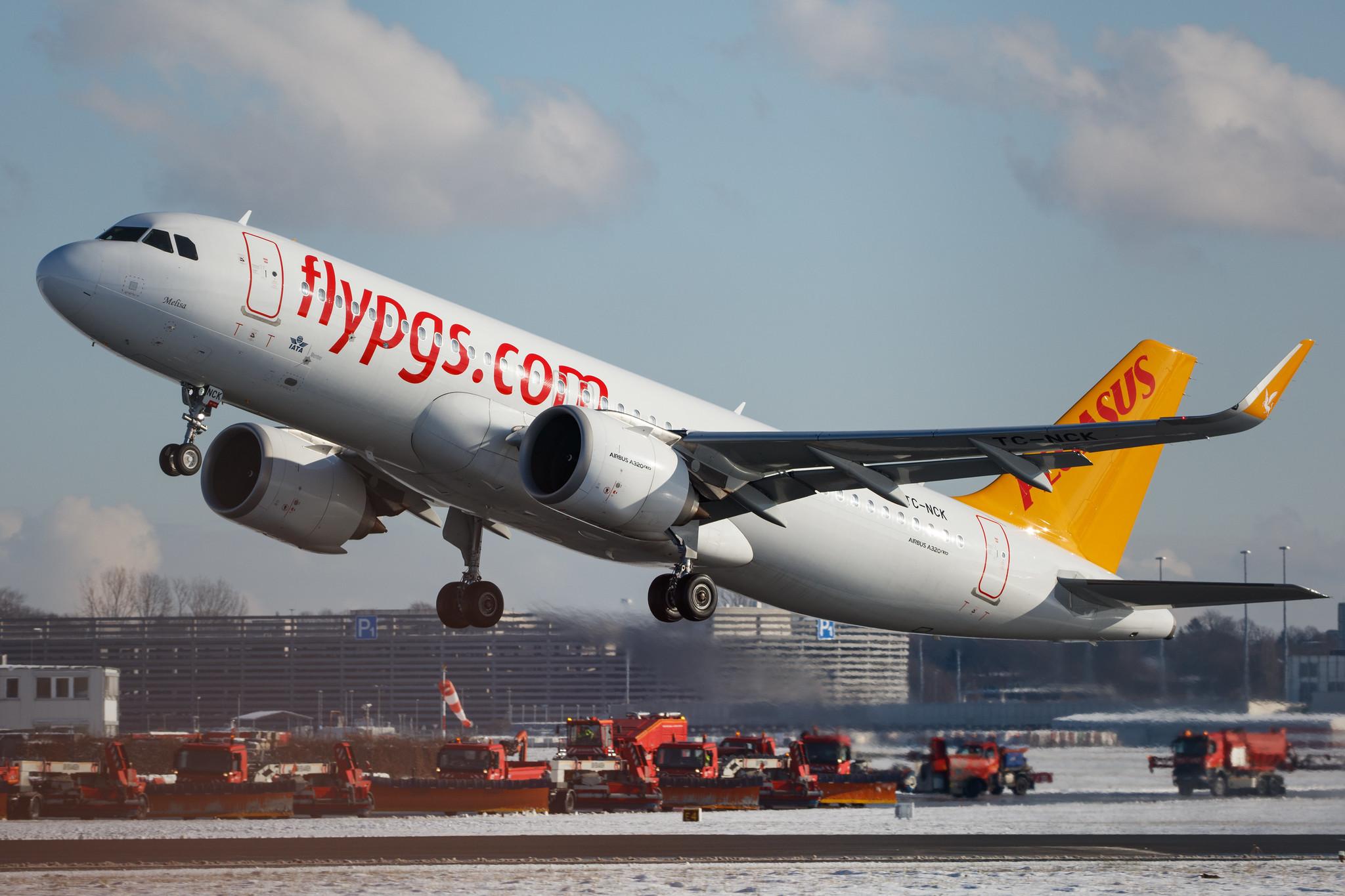 Hamburg Airport: Pegasus (PC / PGT) | Operator: Pegasus Airlines |  Airbus A320-251N A20N | TC-NCK | MSN 09393