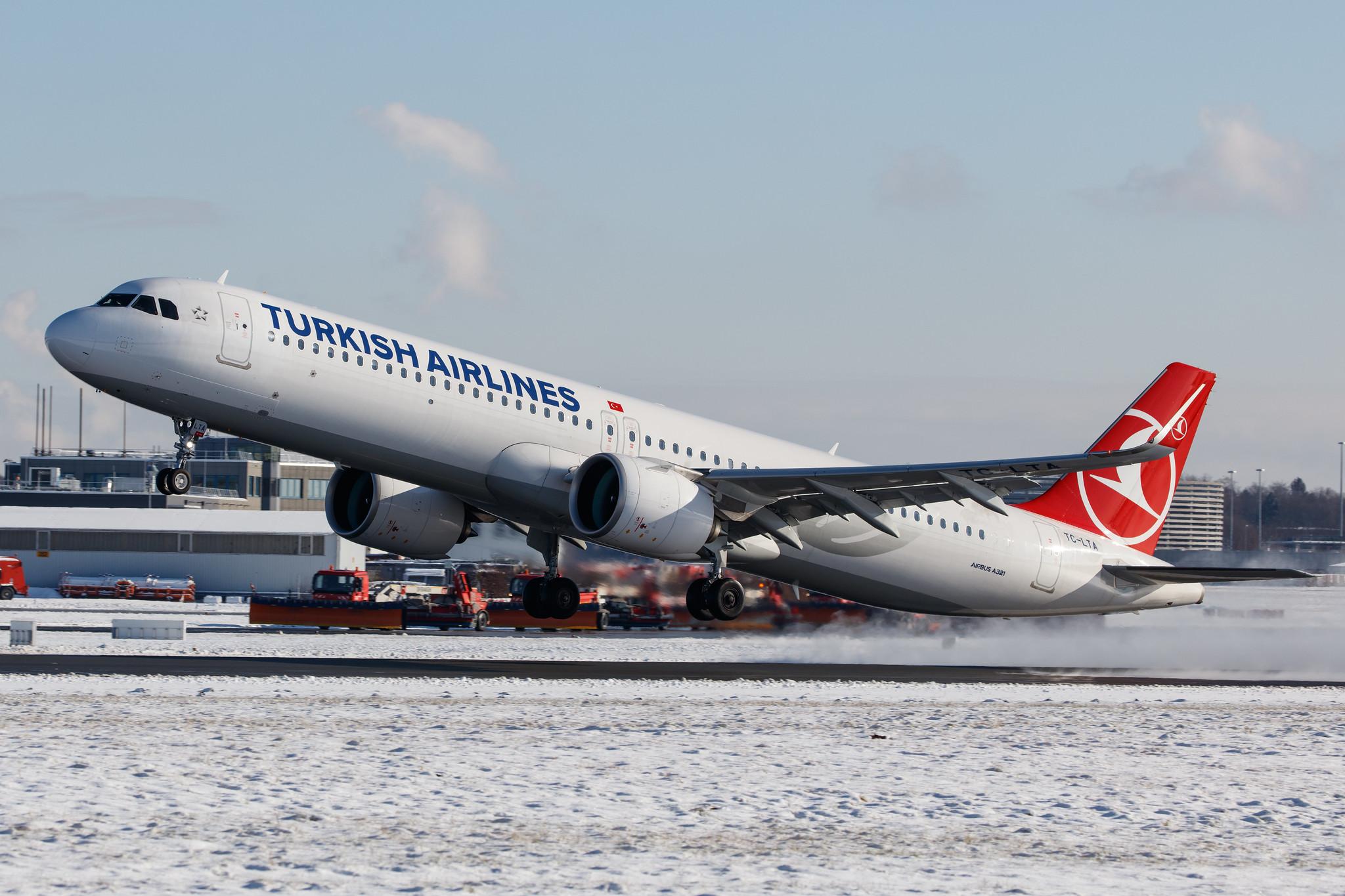 Hamburg Airport: Turkish Airlines (TK / THY) |  Airbus A321-271NX A21N | TC-LTA | MSN 09567