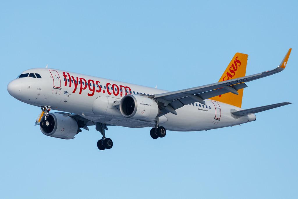 Hamburg Airport: Pegasus (PC / PGT) | Operator: Pegasus Airlines |  Airbus A320-251N A20N | TC-NBY | MSN 08292