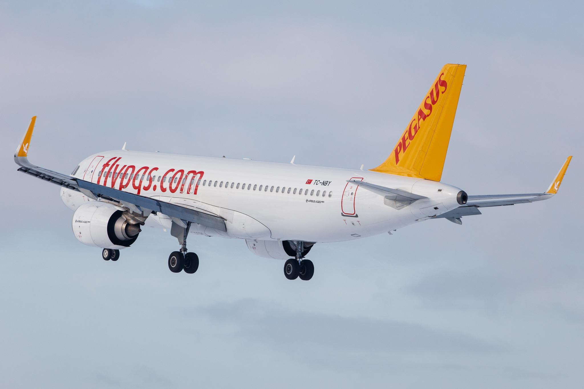 Hamburg Airport: Pegasus (PC / PGT) | Operator: Pegasus Airlines |  Airbus A320-251N A20N | TC-NBY | MSN 08292