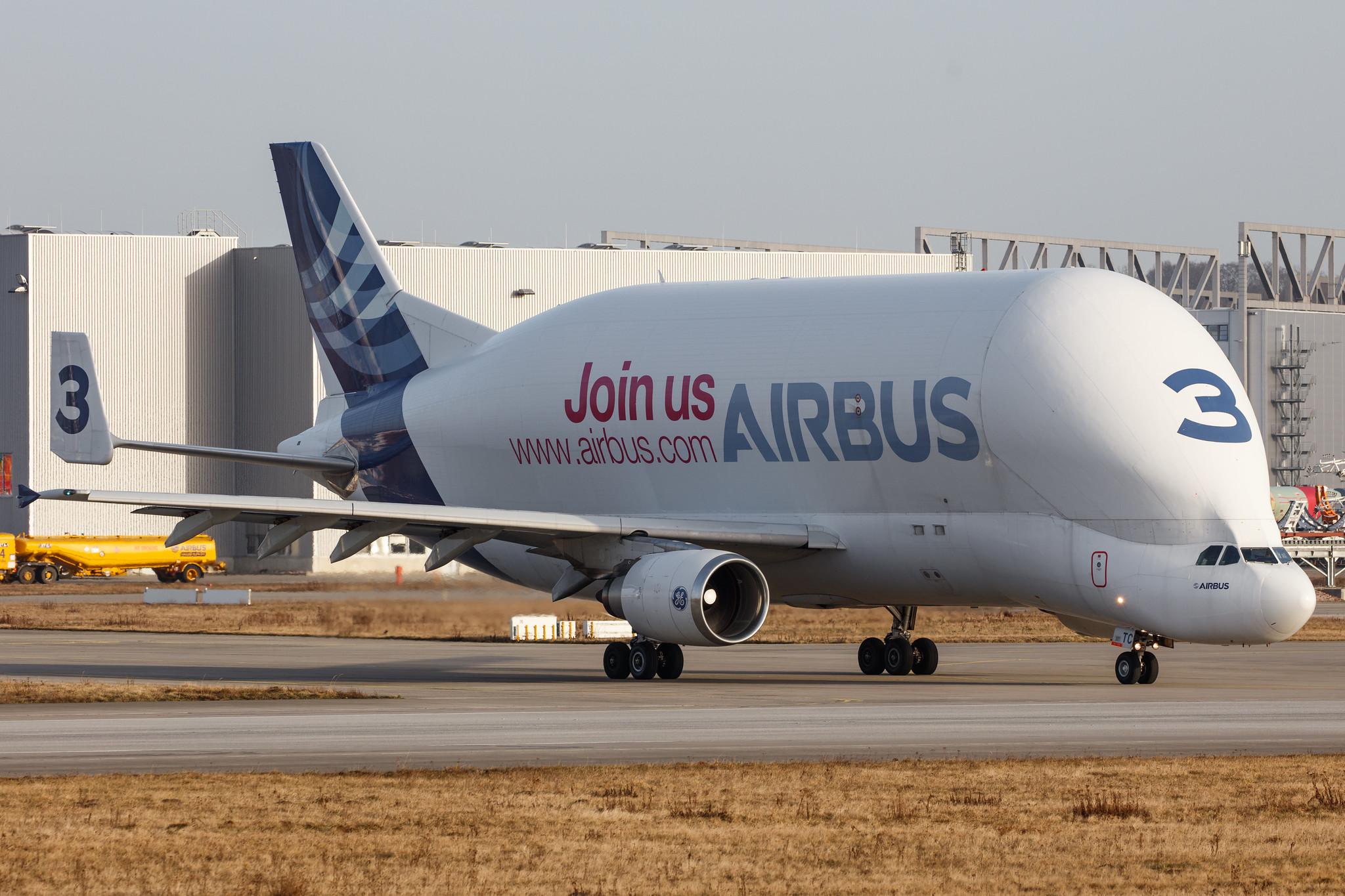 Hamburg Finkenwerder: Airbus Transport International (4Y / BGA) |  Airbus A300-608ST Beluga A3ST | F-GSTC | MSN 765