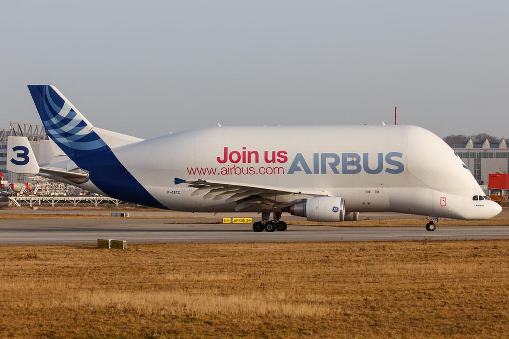 Hamburg Finkenwerder: Airbus Transport International (4Y / BGA) |  Airbus A300-608ST Beluga A3ST | F-GSTC | MSN 765