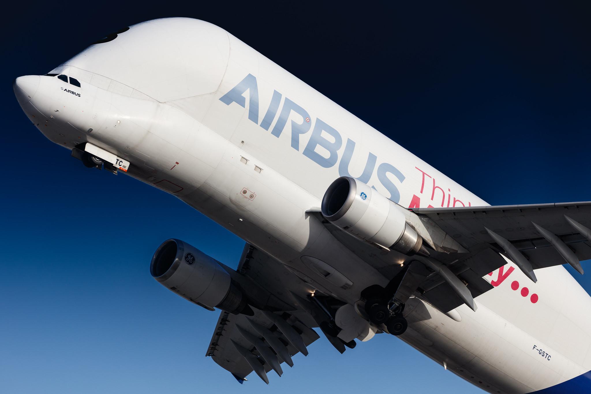 Hamburg Finkenwerder: Airbus Transport International (4Y / BGA) |  Airbus A300-608ST Beluga A3ST | F-GSTC | MSN 765