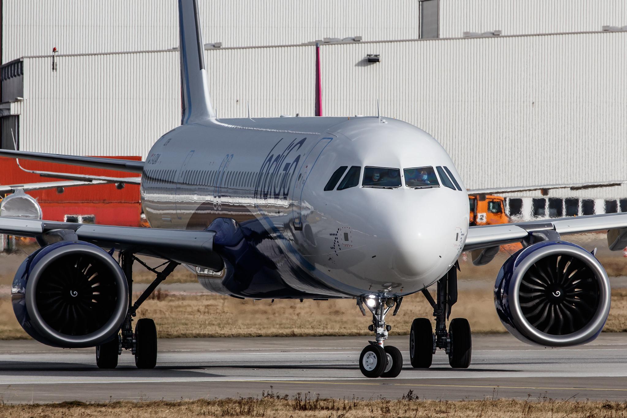 Hamburg Finkenwerder: IndiGo (6E / IGO) |  Airbus A321-251NX A21N | D-AZAN | MSN 10296