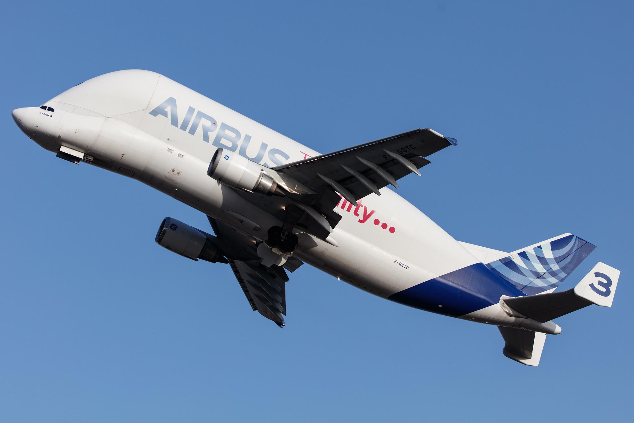 Hamburg Finkenwerder: Airbus Transport International (4Y / BGA) |  Airbus A300-608ST Beluga A3ST | F-GSTC | MSN 765