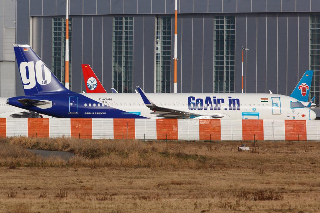 Hamburg Finkenwerder: GoAir (G8 /GOW) | Airbus A320-271N A20N | D-AXAM | MSN 9542