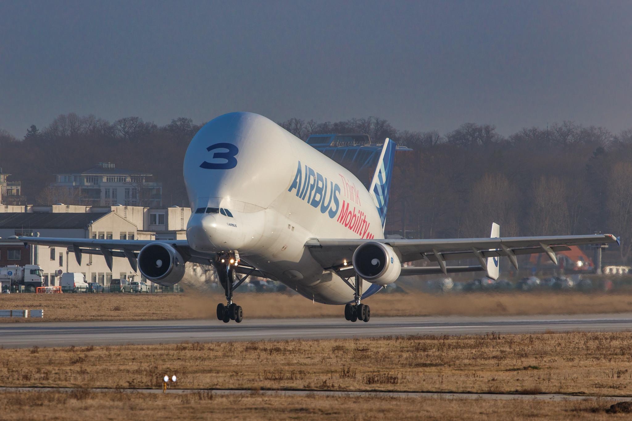 Hamburg Finkenwerder: Airbus Transport International (4Y / BGA) |  Airbus A300-608ST Beluga A3ST | F-GSTC | MSN 765