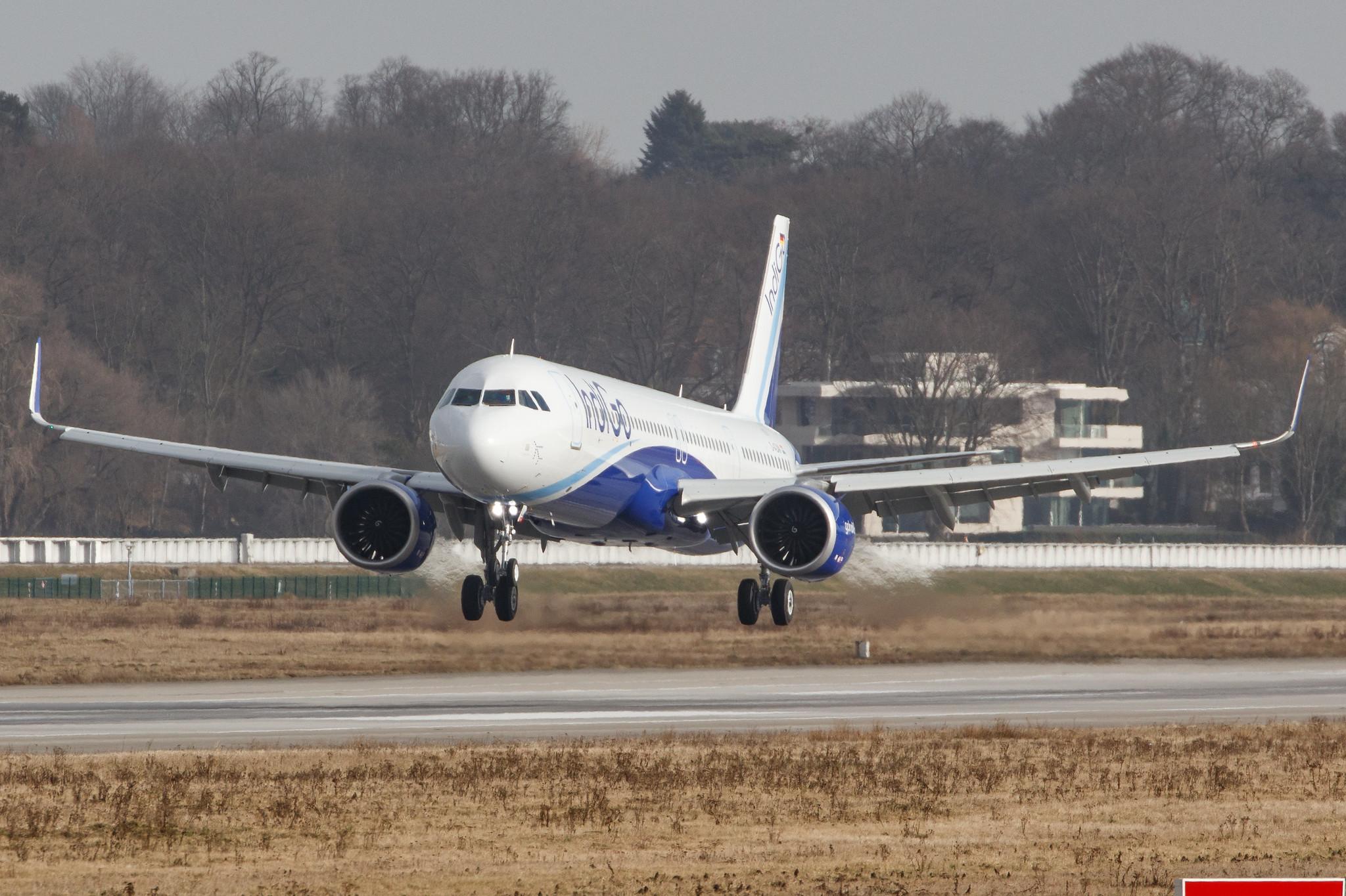 Hamburg Finkenwerder: IndiGo (6E / IGO) |  Airbus A321-251NX A21N | D-AZAN | MSN 10296
